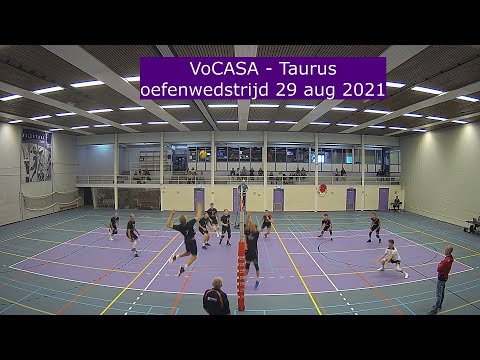 VoCASA -Taurus, oefenwedstrijd 29 aug 2021