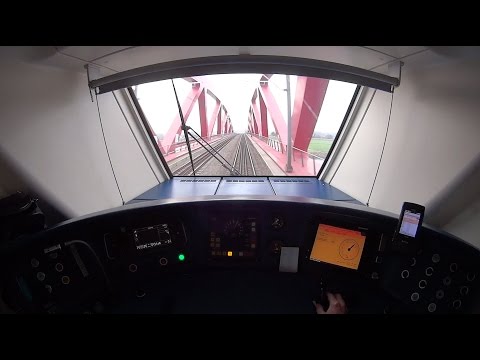 Train Driver's POV slt Zwolle - Almere - Amsterdam 2016