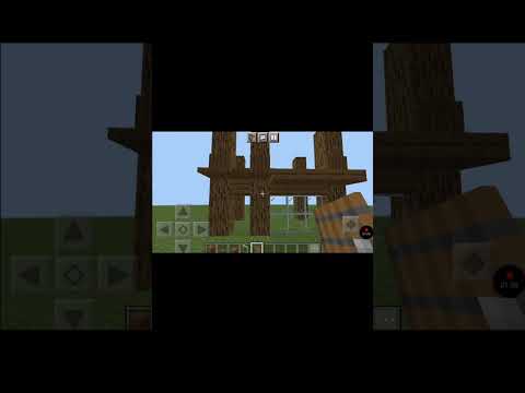 Small Survival House In Minecraft Tutorial #gaming #minecraft #shorts #shortsfeed