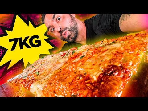 7 KILOS OF LASAGNA!!!