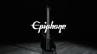 Video thumbnail for Epiphone Toby Deluxe V Bass, Ebony | Gear4music demo by Gear4music Guitars
