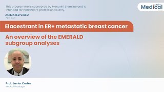 Elacestrant in ER+/HER2- mBC with ESR1-mut tumors: Overview of  the EMERALD subgroup analyses
