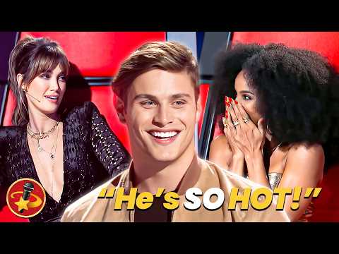 Love at First Sight?! 😍 Coaches COULDN'T RESIST This Handsome Contestant