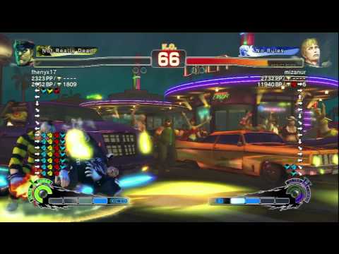 fhenyx17 (M.Bison) Vs mizanur (Cody) SSF4 AE Ranked Matches - PSN