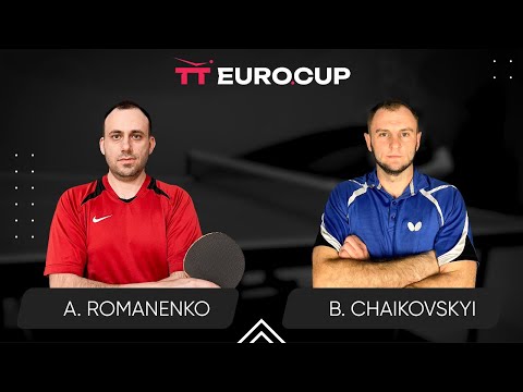17:10 Andrii Romanenko - Bohdan Chaikovskyi 02.11.2023 TT Euro.Cup Ukraine Professional. Table 4