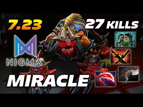 Miracle Lifestealer Monster 27 KILLS - Dota 2 Pro Gameplay
