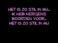 van dik hout - stil in mij + lyrics 