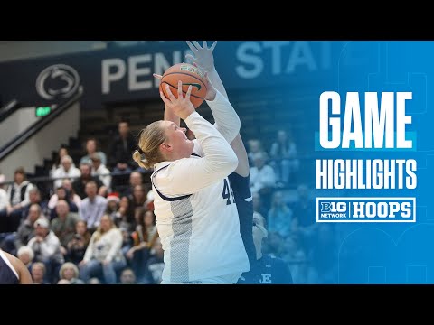 Yale at Penn State | HIGHLIGHTS | Big Ten Women's Basketball | 11/30/2025