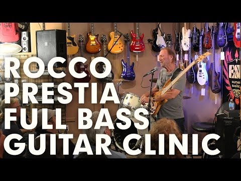Rocco Prestia Full Bass Guitar Clinic at GoDpsMusic 5/9/14