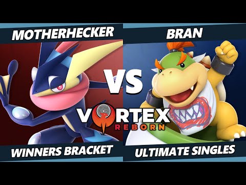 Vortex Legends 16 - Motherhecker (Greninja) Vs. bran (Bowser Jr) SSBU Ultimate Tournament