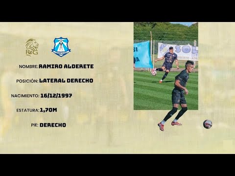 Ramiro Alderete - Lateral Derecho - Rincón de los Sauces.