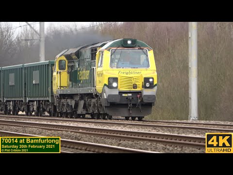 70014 at Bamfurlong - 20th February 2021