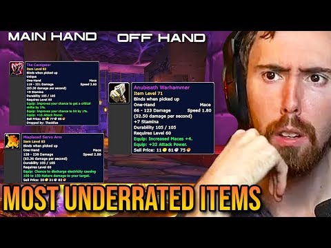 Asmongold Reacts To 'The Most Underrated Items In Classic WoW' - Punkrat