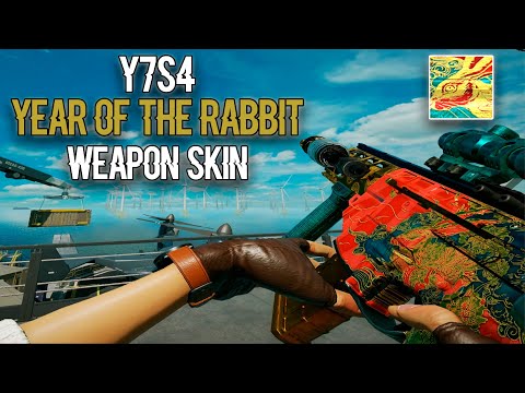 Y7S4 Solar Raid YEAR OF THE RABBIT (Chinese Year) Weapon Skin + Attachment Skin - IN-GAME SHOWCASE