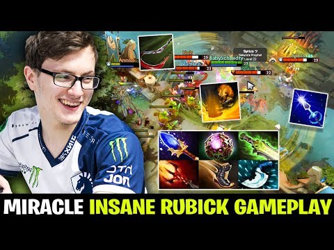 MIRACLE UNBELIEVABLE EPIC RUBICK SUPER LATE GAMEPLAY
