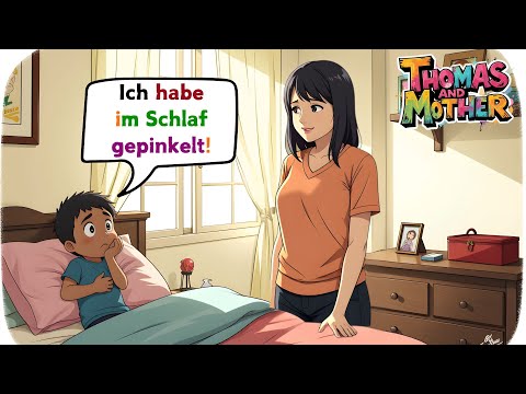 📖 German Practice Made Easy: Mother and Son Daily Conversation 🎉