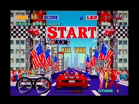 Turbo Outrun - Arcade Vs SEGA Megadrive