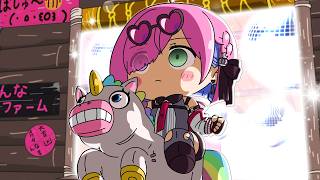 【手描き】Get Wild! ルーナ姫の無言応対に爆笑するみこちとスバル【姫森ルーナ/さくらみこ/大空スバル/holoRUST/ホロライブ切り抜き漫画】