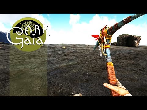 ARK Gaia EP03 - Aprimorando Ferramentas & Temos Um Bronto Level 5!
