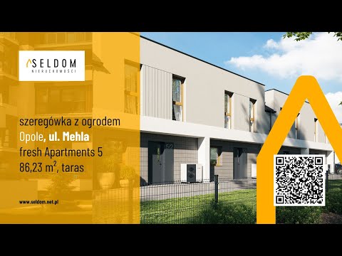 Dom szeregowy Opole Wójtowa Wieś, ul Mehla