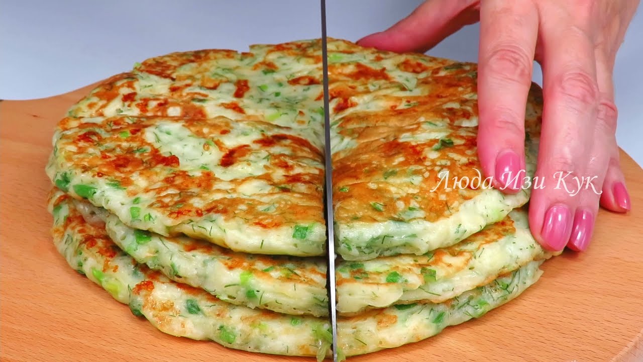 Сырные лепешки за 10 мин вкусный завтрак - быстрые Хачапури