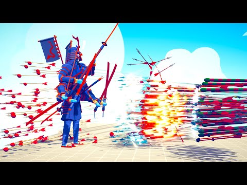 HOW MANY ARCHERS CAN STOP THE EMPEROR? - Totally Accurate Battle Simulator TABS