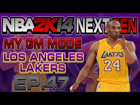 NBA 2K14 Next Gen My GM Mode Ep.47 - Los Angeles Lakers | TRADE DRAMA | Change of Plans | Xbox One