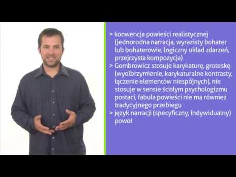 Gombrowicz's "Ferdydurke" - in the world of form