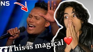 Reacting To Roland Abante's INCREDIBLE VOICE! | Auditions | AGT 2023