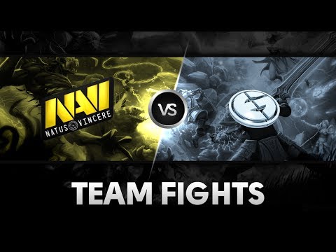 Team fights by Na'Vi vs EG @ The Summit