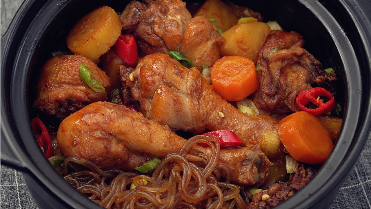 Gà Hầm Củ Cải