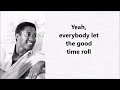 Sam Cooke Good Times (with lyrics)