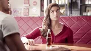 Sidharth Malhotra Alia Bhatt Coke Kiss AD-UNCUT