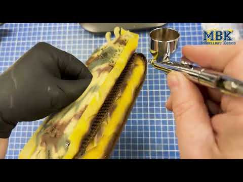 MBK baut #009 - Teil 2: Bemalung/Alterung vom 1:35 Panther G late (Das Werk DW35041)