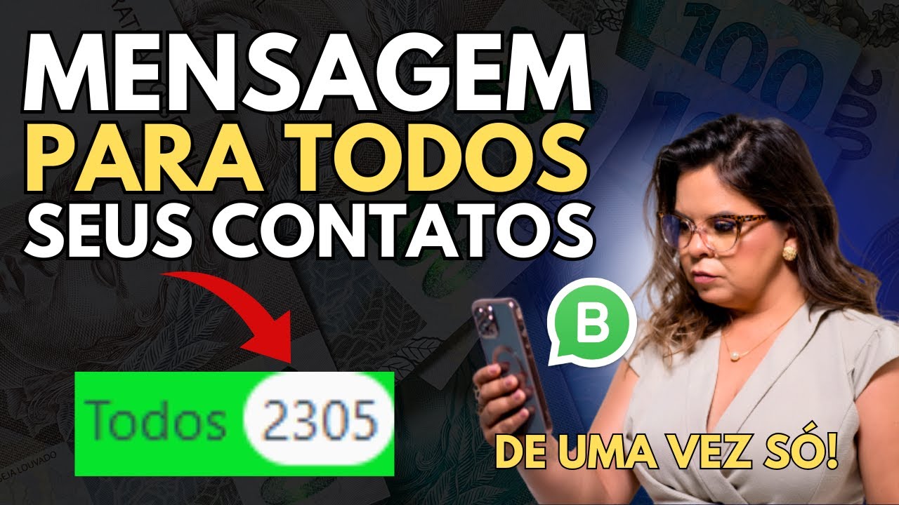 How to send a MESSAGE to ALL WHATSAPP CONTACTS | Without a BROADCAST LIST!