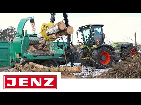 JENZ HEM 582 Z + Claas Xerion 3800