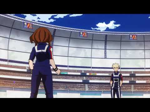 My hero academia// Bakugo Vs Uraraka// English dub