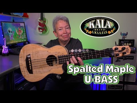 Kala Spalted Maple U-Bass Review - Bass Ukulele