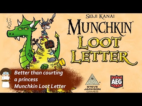 Munchkin Loot Letter - Casual Card game Taken a bit too seriously ;)