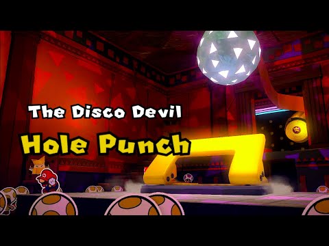 Paper Mario: The Origami King Walkthrough - Part 19 - Temple of Shrooms & Hole Punch Battle