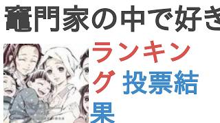 竈門家の中で好きな人は？【ランキング】