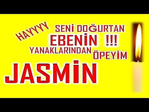 İyi ki Doğdun Jasmin İsme Özel Komik Doğum Günü Şarkısı