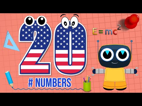 Aprenda os NÚMEROS de 0 a 20 em INGLÊS + Adição e Subtração