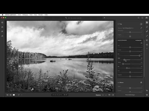 Svartvitt i Lightroom