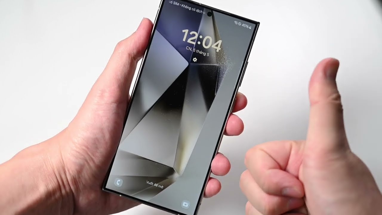 Samsung Galaxy S24 Ultra titanium video thumbnail