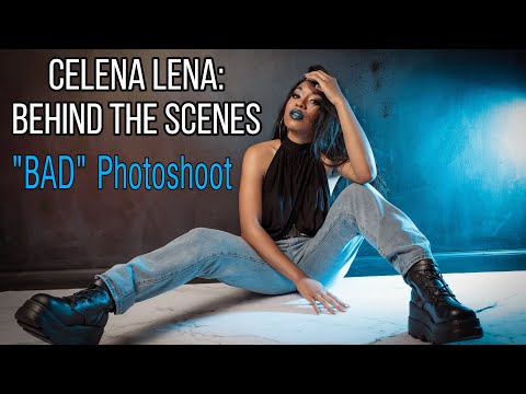Behind the Scenes: BAD Photoshoot | Celena Lena