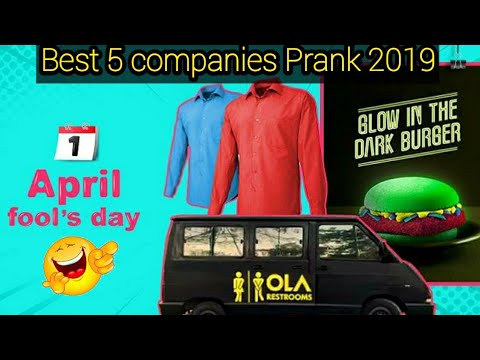 Best 5 Companies Prank on April 2019 | April Fool Prank | BuzzFeed Tamil