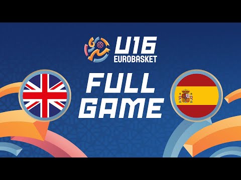 Group Phase | Great Britain v Spain | Full Basketball Game | FIBA U16 Women's EuroBasket 2025