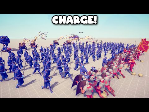 ROMANS BATTLE FORMATION VS EVERY FACTION ARMIES - Totally Accurate Battle Simulator TABS