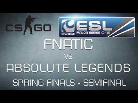 Fnatic vs Absolute Legends - Spring Finals Semifinals - RaidCall EMS One - CS:GO HD
